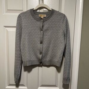 Michael Kors Gray Sweater- Size M - Like new!